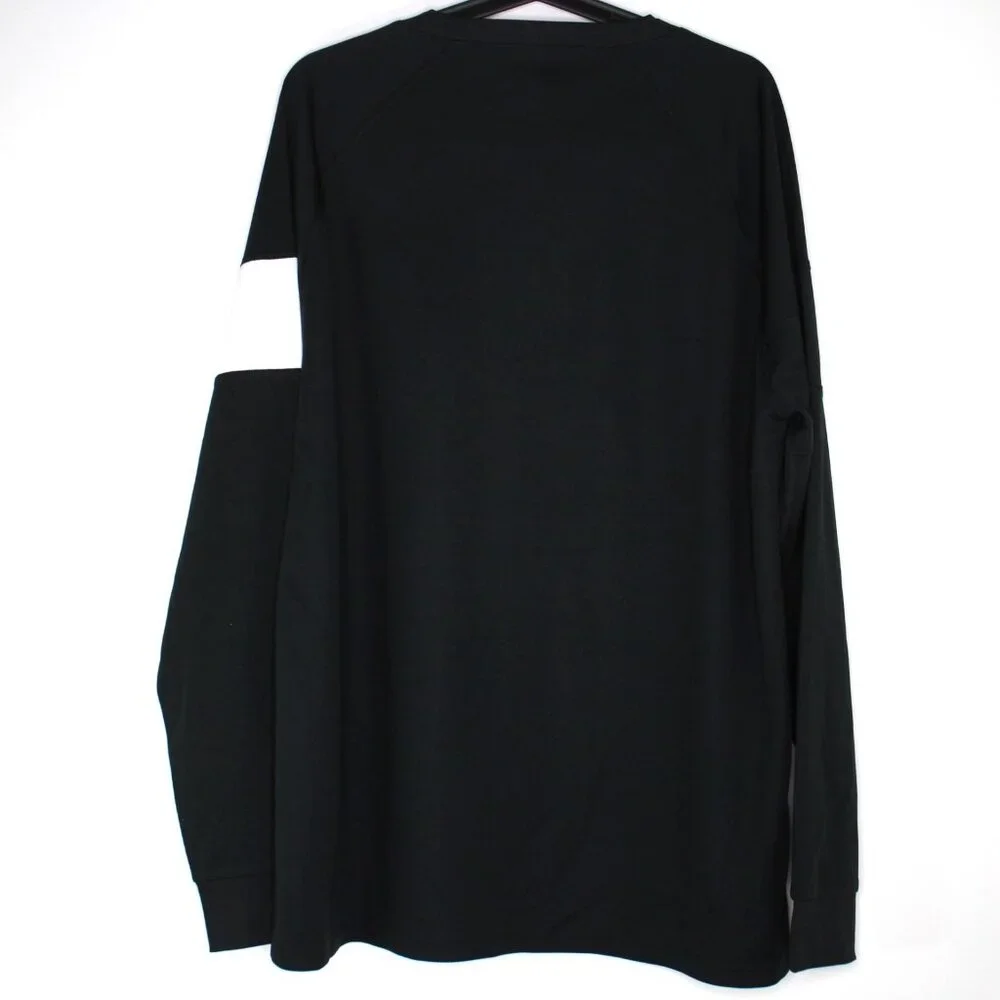 Savage x Fenty Sport Mens Large Jersey Type Spell Out Sweatshirt H924 - Picture 4 of 4